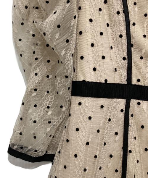 CELFORD（セルフォード）CELFORD (セルフォード) バリエーションレースドレス アイボリー サイズ:36の古着・服飾アイテム