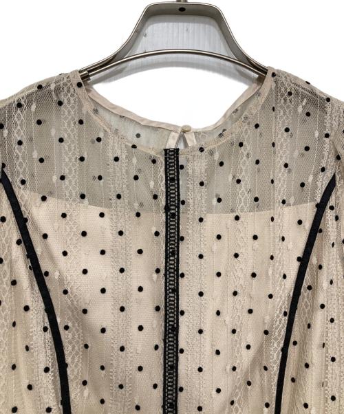 CELFORD（セルフォード）CELFORD (セルフォード) バリエーションレースドレス アイボリー サイズ:36の古着・服飾アイテム