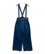 JOURNAL STANDARD relumeジャーナルスタンダード レリューム）の古着「サスペンダーデニムパンツ」｜インディゴ