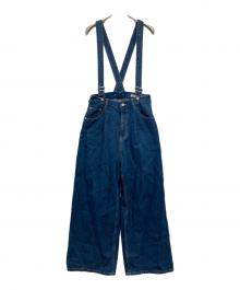 JOURNAL STANDARD relume（ジャーナルスタンダード レリューム）の古着「サスペンダーデニムパンツ」｜インディゴ