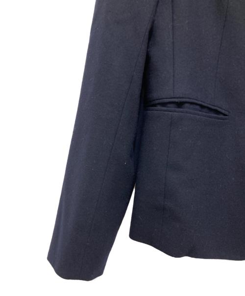 theory luxe（セオリーリュクス）theory luxe (セオリーリュクス) ノーカラージャケット ネイビー サイズ:36の古着・服飾アイテム
