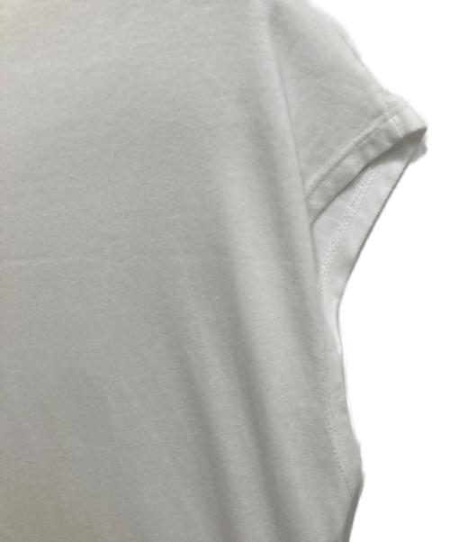 MSGM（エムエスジーエム）MSGM (エムエスジーエム) ノースリーブワンピース ホワイト サイズ:14の古着・服飾アイテム
