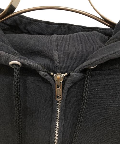 HARLEY-DAVIDSON（ハーレーダビッドソン）HARLEY-DAVIDSON (ハーレーダビッドソン) 00’s ファイヤープリントジップパーカー ブラック サイズ:XLの古着・服飾アイテム