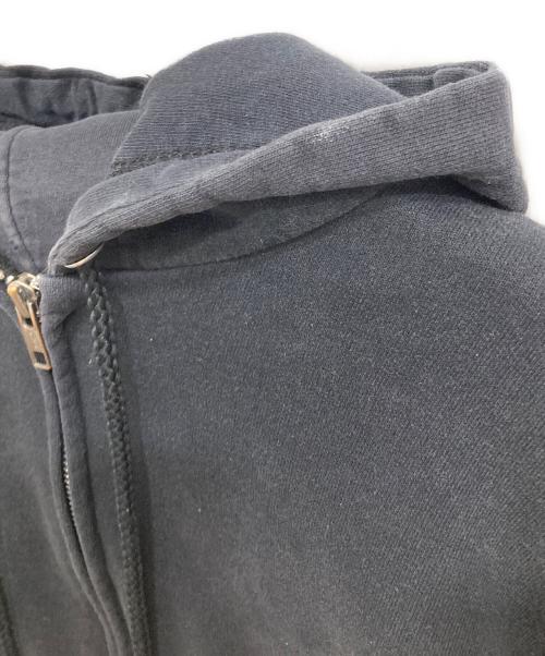 HARLEY-DAVIDSON（ハーレーダビッドソン）HARLEY-DAVIDSON (ハーレーダビッドソン) 00’s ファイヤープリントジップパーカー ブラック サイズ:XLの古着・服飾アイテム