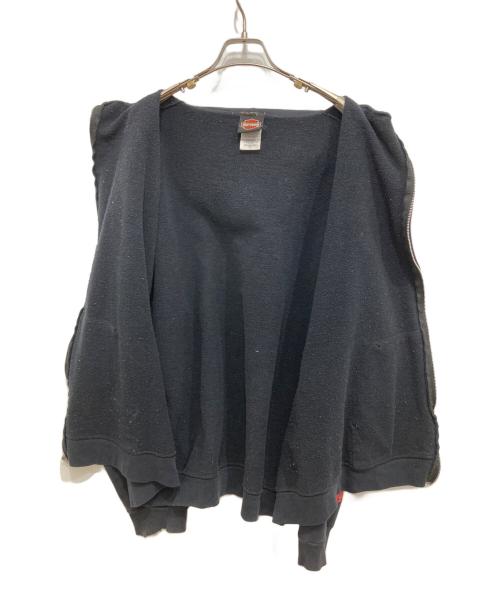 HARLEY-DAVIDSON（ハーレーダビッドソン）HARLEY-DAVIDSON (ハーレーダビッドソン) 00’s ファイヤープリントジップパーカー ブラック サイズ:XLの古着・服飾アイテム