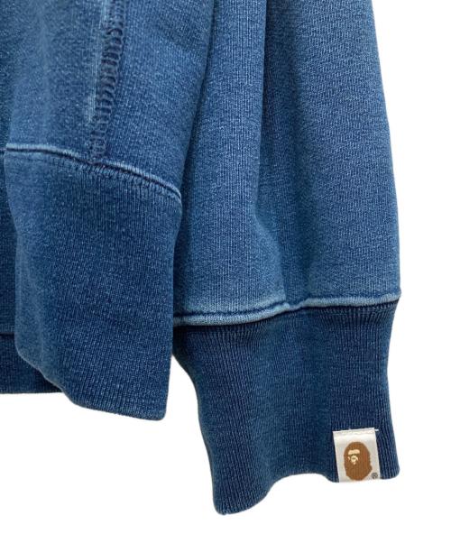 A BATHING APE（ア ベイシング エイプ）A BATHING APE (ア ベイシング エイプ) TIGER FULL ZIP HOODIE ブルー サイズ:XLの古着・服飾アイテム