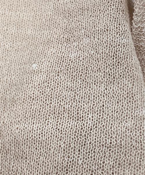 6(ROKU) BEAUTY&YOUTH（ロク ビューティーアンドユース）6(ROKU) BEAUTY&YOUTH (ロク ビューティーアンドユース) FRILL NO SLEEVE TOP ベージュ サイズ:FREEの古着・服飾アイテム