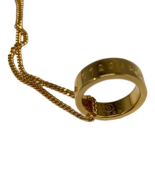 MM6 Maison Margiela（エムエムシックスメゾンマルジェラ）MM6 Maison Margiela (エムエムシックスメゾンマルジェラ) リングトップネックレスの古着・服飾アイテム