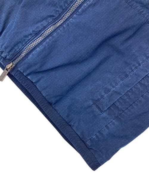LACOSTE（ラコステ）LACOSTE (ラコステ) スタンドカラーインディゴジップアップジャケット インディゴ サイズ:Mの古着・服飾アイテム