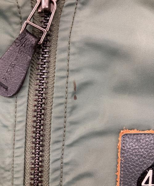 AVIREX（アヴィレックス）AVIREX (アヴィレックス) L-2Bワッペンフライトジャケット カーキ サイズ:Lの古着・服飾アイテム