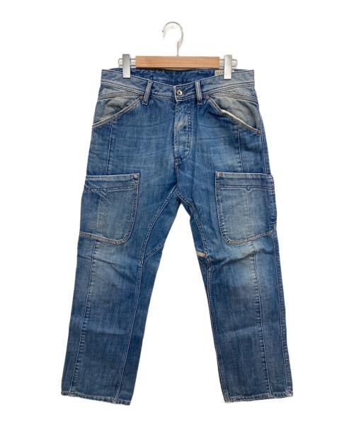 DIESEL（ディーゼル）DIESEL (ディーゼル) デニムパンツ インディゴ サイズ:78.5cm (W31)の古着・服飾アイテム