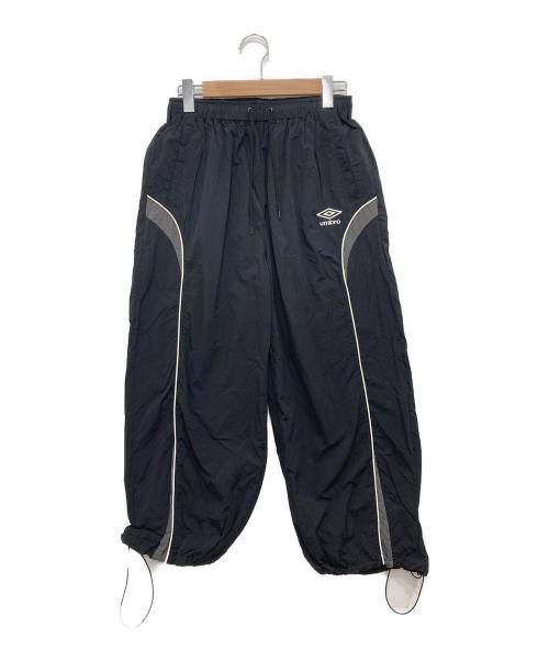 UMBRO（アンブロ）UMBRO (アンブロ) ナイロンライントラックパンツ ブラック サイズ:Mの古着・服飾アイテム