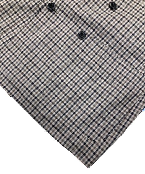 GOOVI（グービ）GOOVI (グービ) ダブルブレストジャケットガンクラブチェック グレー サイズ:3の古着・服飾アイテム