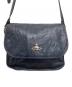 Vivienne Westwood (ヴィヴィアンウエストウッド) チェーンオーブレザーショルダーバッグ ネイビー：25000円