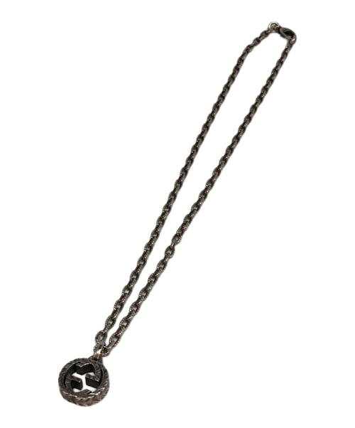 GUCCI（グッチ）GUCCI (グッチ) インターロッキングGネックレス シルバーの古着・服飾アイテム