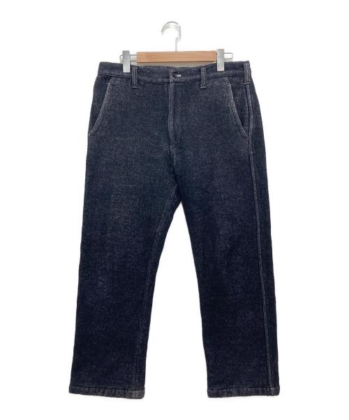 COMME des GARCONS HOMME（コムデギャルソン オム）COMME des GARCONS HOMME (コムデギャルソン オム) ウールコットンパンツ ネイビー サイズ:Mの古着・服飾アイテム