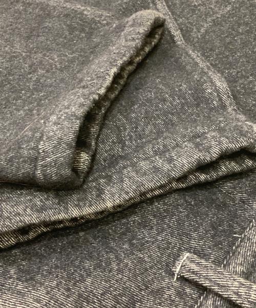 COMME des GARCONS HOMME（コムデギャルソン オム）COMME des GARCONS HOMME (コムデギャルソン オム) ウールコットンパンツ ネイビー サイズ:Mの古着・服飾アイテム