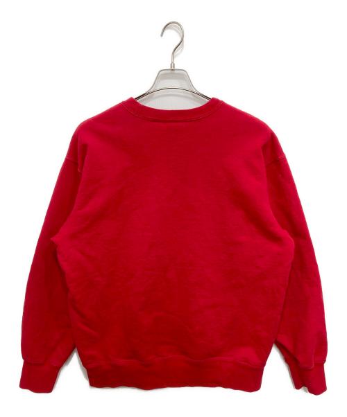 SUPREME（シュプリーム）SUPREME (シュプリーム) Futura logo crewneck レッド サイズ:Mの古着・服飾アイテム