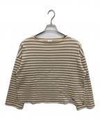 ORCIVALオーシバル）の古着「バスクシャツ」｜ベージュ