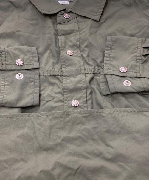 THE NORTH FACE（ザ ノース フェイス）THE NORTH FACE (ザ ノース フェイス) L/S NUPTSE SHIRT グリーン サイズ:Mの古着・服飾アイテム