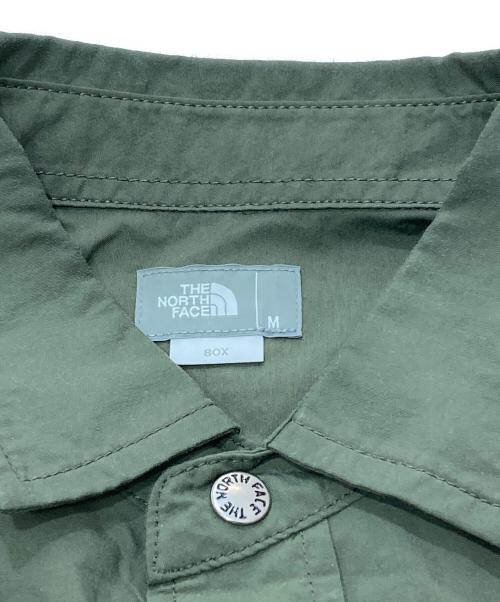 THE NORTH FACE（ザ ノース フェイス）THE NORTH FACE (ザ ノース フェイス) L/S NUPTSE SHIRT グリーン サイズ:Mの古着・服飾アイテム