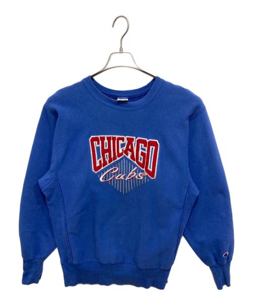 Champion（チャンピオン）Champion (チャンピオン) 90’sリバースウィーブスウェット ブルー サイズ:Lの古着・服飾アイテム