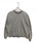 Acne studiosアクネ ストゥディオズ）の古着「Flogho Neck Logo Crew」｜グレー