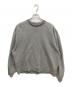 ACNE STUDIOS（アクネ ストゥディオズ）の古着「Flogho Neck Logo Crew」｜グレー