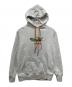 Left Alone（レフトアローン）の古着「プルオーバーパーカー」｜グレー