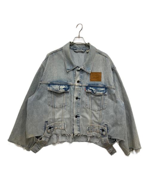 USED（ユーズド）USED (ユーズド) リメイクデニムジャケット インディゴ サイズ:不明の古着・服飾アイテム