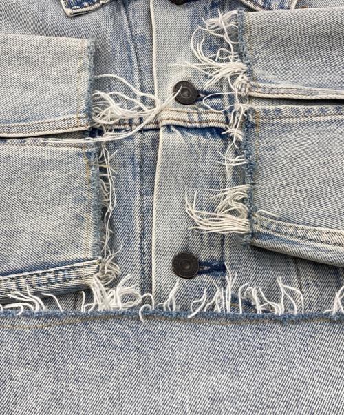 USED（ユーズド）USED (ユーズド) リメイクデニムジャケット インディゴ サイズ:不明の古着・服飾アイテム