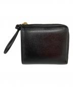 JIL SANDERジルサンダー）の古着「CREDIT CARD PURSE」｜ブラック