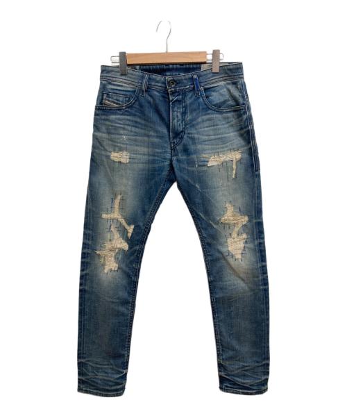 DIESEL（ディーゼル）DIESEL (ディーゼル) デニムパンツ ブルー サイズ:76cm (W30)の古着・服飾アイテム