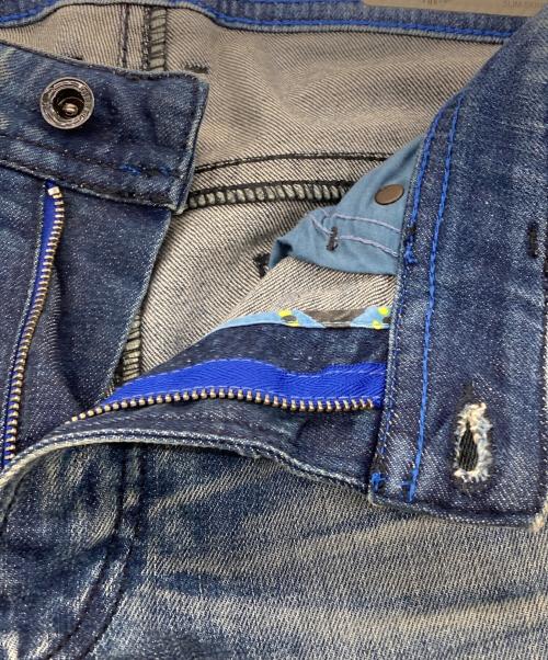 DIESEL（ディーゼル）DIESEL (ディーゼル) デニムパンツ ブルー サイズ:76cm (W30)の古着・服飾アイテム
