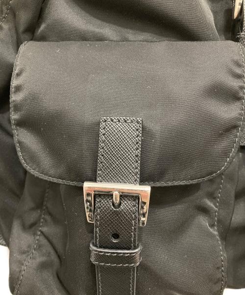PRADA（プラダ）PRADA (プラダ) VELA/ナイロンリュック ブラックの古着・服飾アイテム