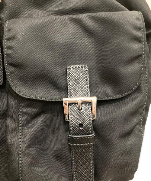 PRADA（プラダ）PRADA (プラダ) VELA/ナイロンリュック ブラックの古着・服飾アイテム