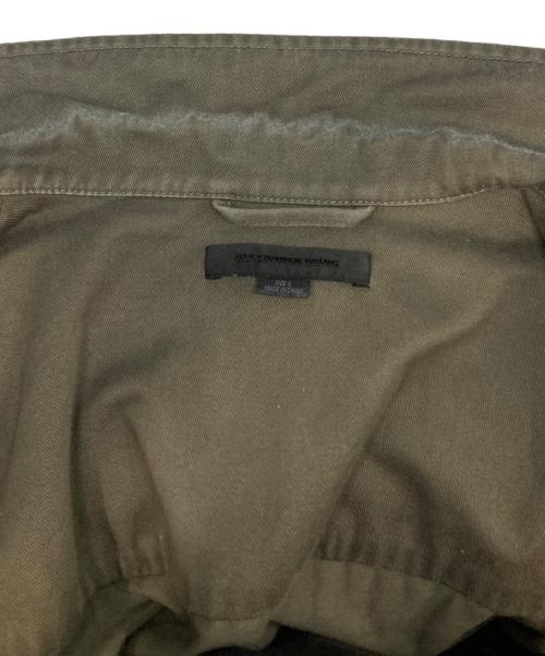 ALEXANDER WANG（アレキサンダー・ワン）ALEXANDER WANG (アレキサンダー・ワン) 半袖ワークシャツ グリーン サイズ:Sの古着・服飾アイテム