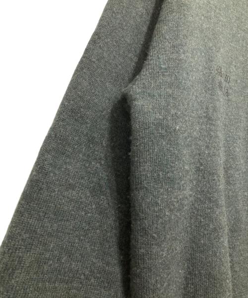WACKO MARIA（ワコマリア）WACKO MARIA (ワコマリア) HIGH TIMES (ハイ タイムズ) CLASSIC KNIT SWEATER/クルーネックニット グレー サイズ:Lの古着・服飾アイテム