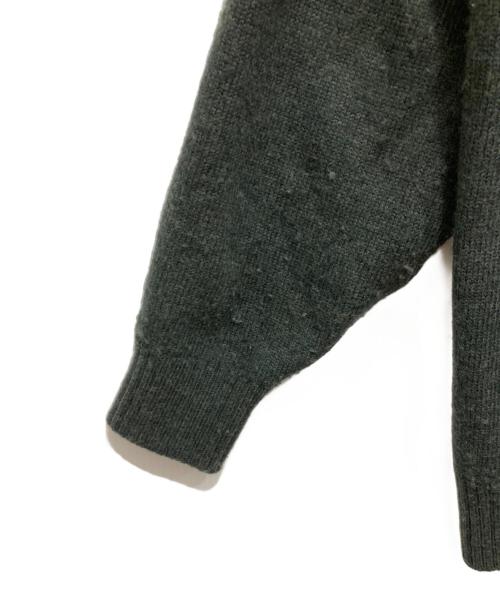 WACKO MARIA（ワコマリア）WACKO MARIA (ワコマリア) HIGH TIMES (ハイ タイムズ) CLASSIC KNIT SWEATER/クルーネックニット グレー サイズ:Lの古着・服飾アイテム