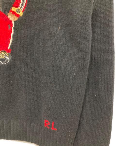 POLO RALPH LAUREN（ポロ・ラルフローレン）POLO RALPH LAUREN (ポロ・ラルフローレン) Lunar New Year Polo Bear Sweater ブラック サイズ:Lの古着・服飾アイテム