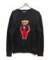 POLO RALPH LAUREN（ポロ・ラルフローレン）の古着「Lunar New Year Polo Bear Sweater」｜ブラック