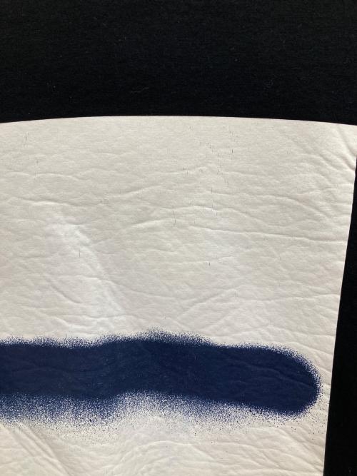 DIESEL Black Gold（ディーゼル ブラック ゴールド）DIESEL Black Gold (ディーゼル ブラック ゴールド) スクエアスプレープリントスウェット ブラック サイズ:Lの古着・服飾アイテム