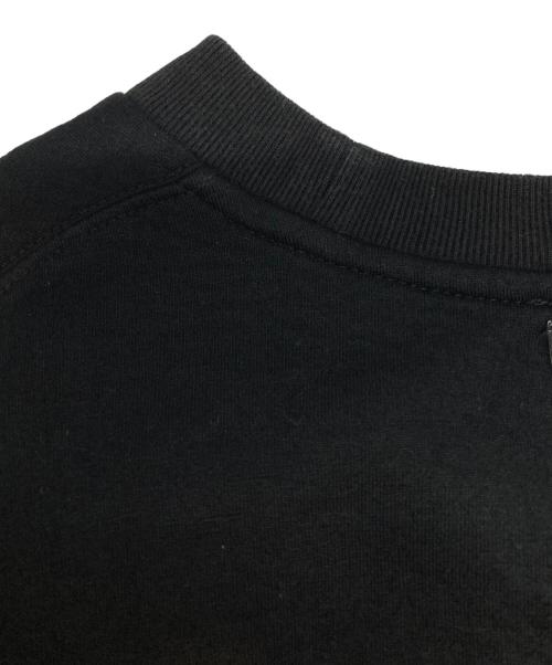 DIESEL Black Gold（ディーゼル ブラック ゴールド）DIESEL Black Gold (ディーゼル ブラック ゴールド) スクエアスプレープリントスウェット ブラック サイズ:Lの古着・服飾アイテム