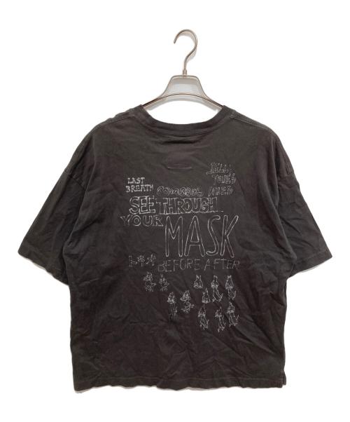 Maison MIHARA YASUHIRO（メゾン ミハラ ヤスヒロ）Maison MIHARA YASUHIRO (メゾン ミハラ ヤスヒロ) DISTRESSED TEE グレー サイズ:48の古着・服飾アイテム
