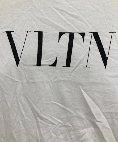 VALENTINO（ヴァレンティノ）VALENTINO (ヴァレンティノ) ロゴTシャツ ホワイト サイズ:Sの古着・服飾アイテム