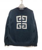 GIVENCHYジバンシィ）の古着「4Gロゴニット」｜ブラック