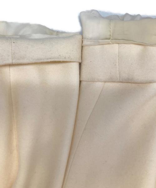 theory luxe（セオリーリュクス）theory luxe (セオリーリュクス) サキソニーノーカラージャケット アイボリー サイズ:36の古着・服飾アイテム