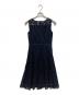 ANAYI (アナイ) ノースリーブレースワンピース ネイビー サイズ:36：10000円