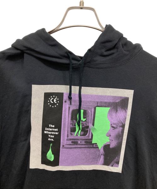 C.E（シーイー）C.E (シーイー) OVERDYE WHEREVER LIGHTHOODY ブラック サイズ:Lの古着・服飾アイテム
