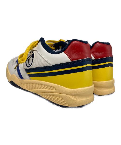 Sergio Tacchini（セルジオタッキーニ）Sergio Tacchini (セルジオタッキーニ) ローカットスニーカー ホワイト サイズ:UK9.5の古着・服飾アイテム